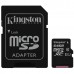 Карта памяти Kingston Canvas Select microSDXC 64 Гб + SD адаптер