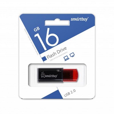 USB Flash SmartBuy 16Gb Click Black