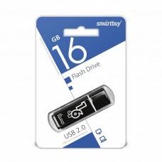 USB Flash SmartBuy 16Gb Glossy series Black