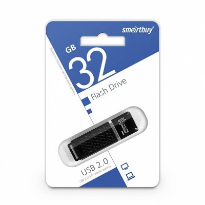 USB Flash SmartBuy 32Gb Quartz series Black