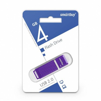 USB Flash SmartBuy 4Gb Quartz series Violet