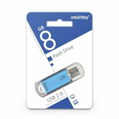 USB Flash SmartBuy 8Gb V-Cut Blue