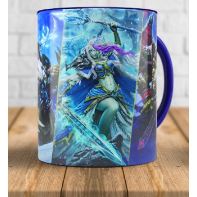Кружка Hearthstone ДК арт.1